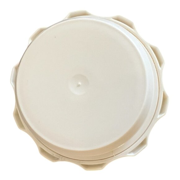 Vintage Thermos Green & White Plastic Insulated Drink Food Container 10oz Handle - Picture 8 of 10